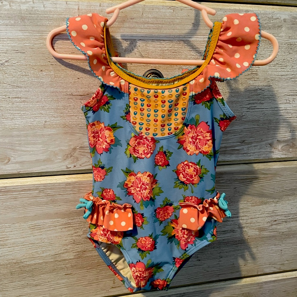 Matilda Jane 18-24 mos floral swimsuit